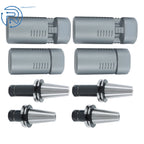 Set of 4 CAT40-ER20 Collet Chucks Tool Holder (2.76" & 4" Gage Length)