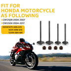 Kibblewhite Intake Exhaust Valves Seals for Honda CRF250R (2004–2007)