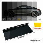 20" x 10FT Charcoal Black Window Tint Film for Car Glass (Uncut Roll)