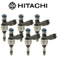 Set of 6 Fuel Injectors for Cadillac SRX, Chevy Equinox, GMC (2004–2017)