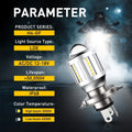 H4 9003 LED Headlight Bulb for Motorcycle (Hi/Lo Beam)