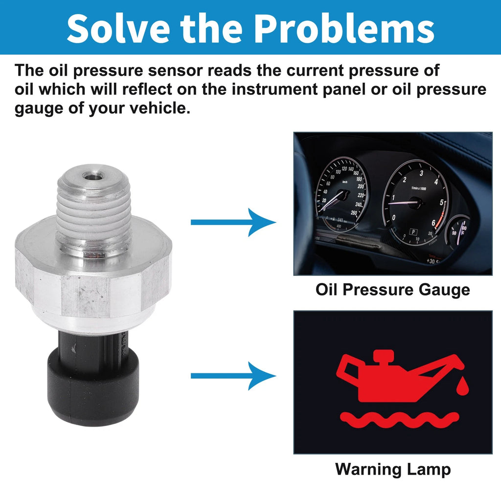 Engine Oil Pressure Sensor for Buick LeSabre (2000–2005) 12574309