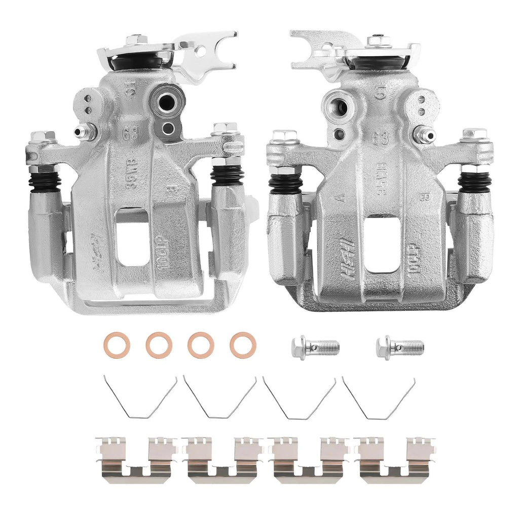Set of 2 Rear Brake Calipers for Honda Accord Acura (2008–2012)