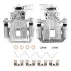 Set of 2 Rear Brake Calipers for Honda Accord Acura (2008–2012)