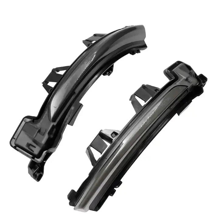 Dynamic Smoked LED Side Mirror Turn Signal Lamp for Volvo XC40 S60 V60 S90 V90 (2018–2023)