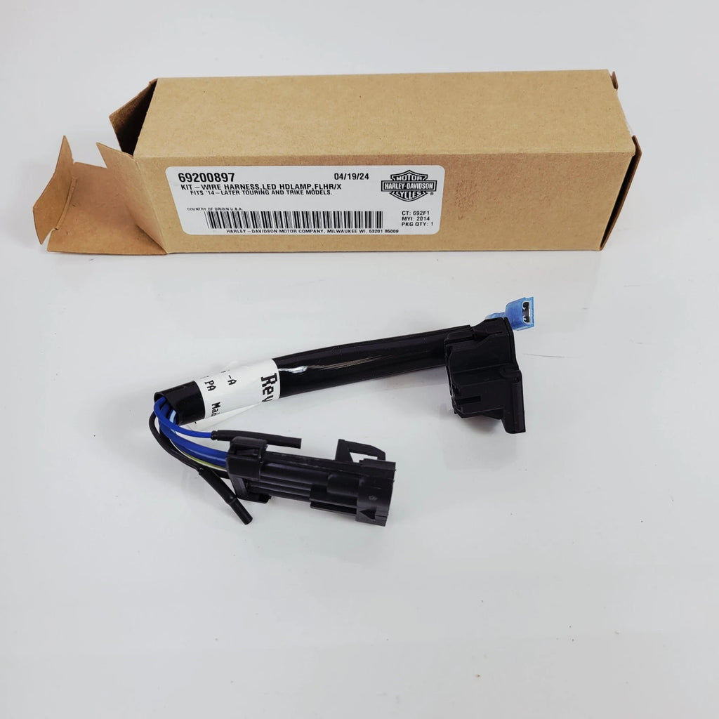 LED Headlamp Wire Harness for Harley-Davidson Touring (2014–2025) 69200897