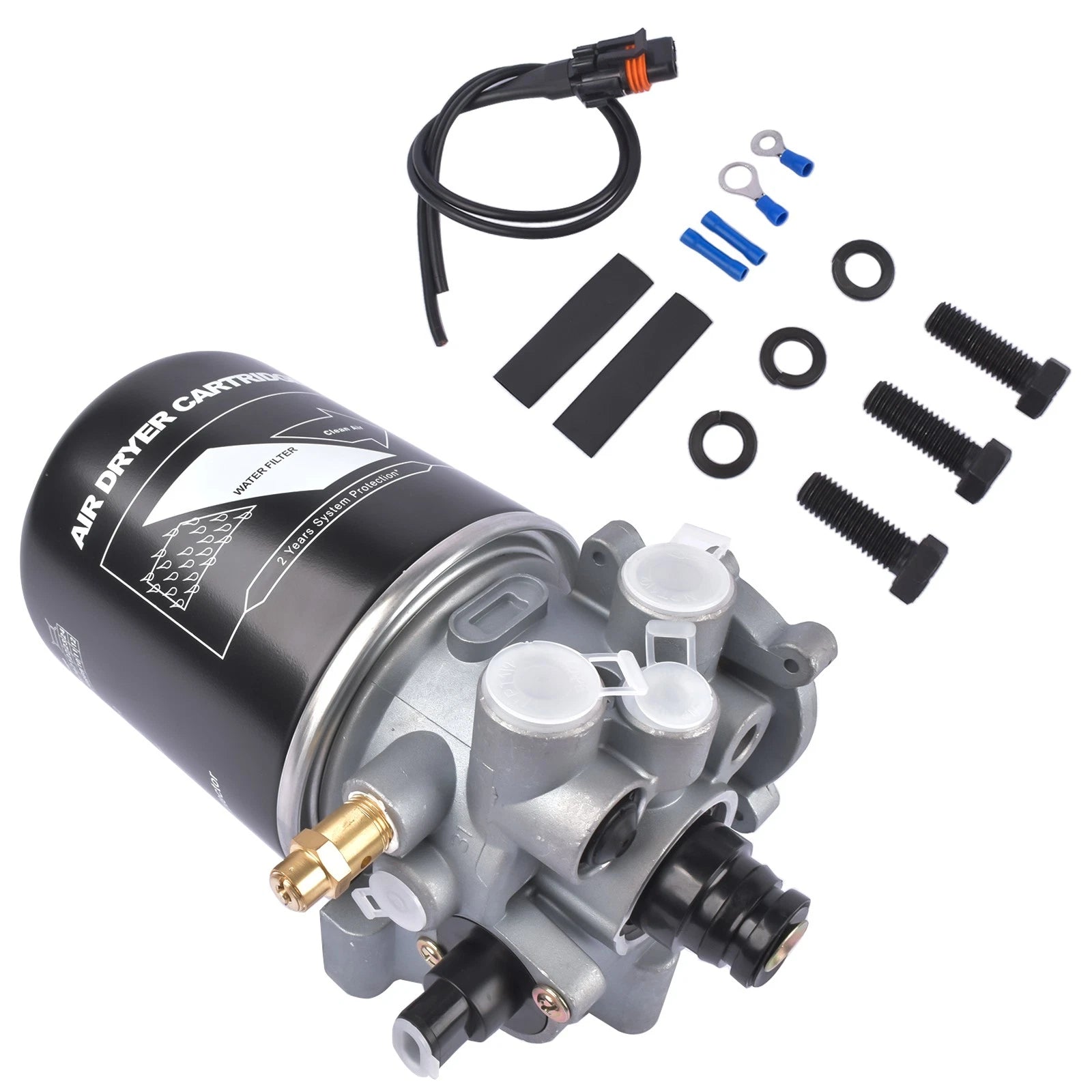12V DC Air Dryer Kit for Volvo Freightliner Kenworth Peterbilt