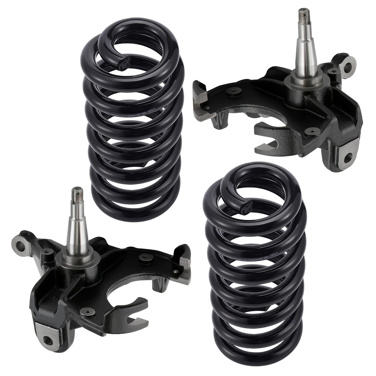 5" Front Lowering Spring Kit for Chevy Silverado C10 GMC Sierra C15 (1973–1987)