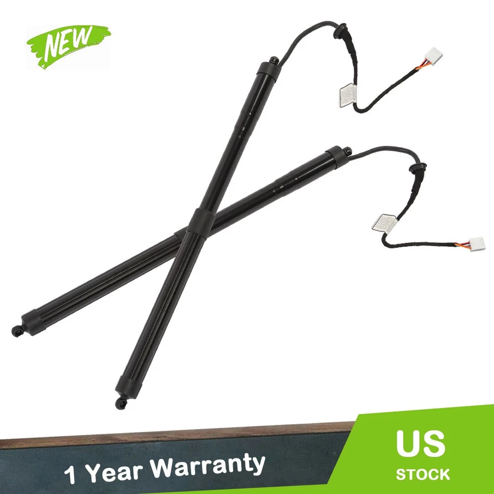 2X Steel Black Electric Tailgate Support Rods for Toyota RAV4 (2019–2021)