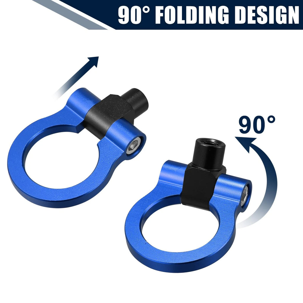 Tow Hook Ring for Chevy Camaro (2016–2023) - Front Bumper, Blue