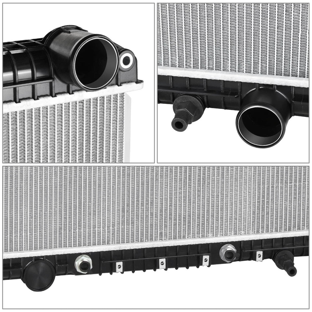 2X Aluminum 2-Row Radiator for Freightliner Cascadia/Century Class/Columbia (2008–2013)