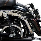 Remote Reservoir Rear Suspension Shocks for Harley Street Road Glide (2014–2024)