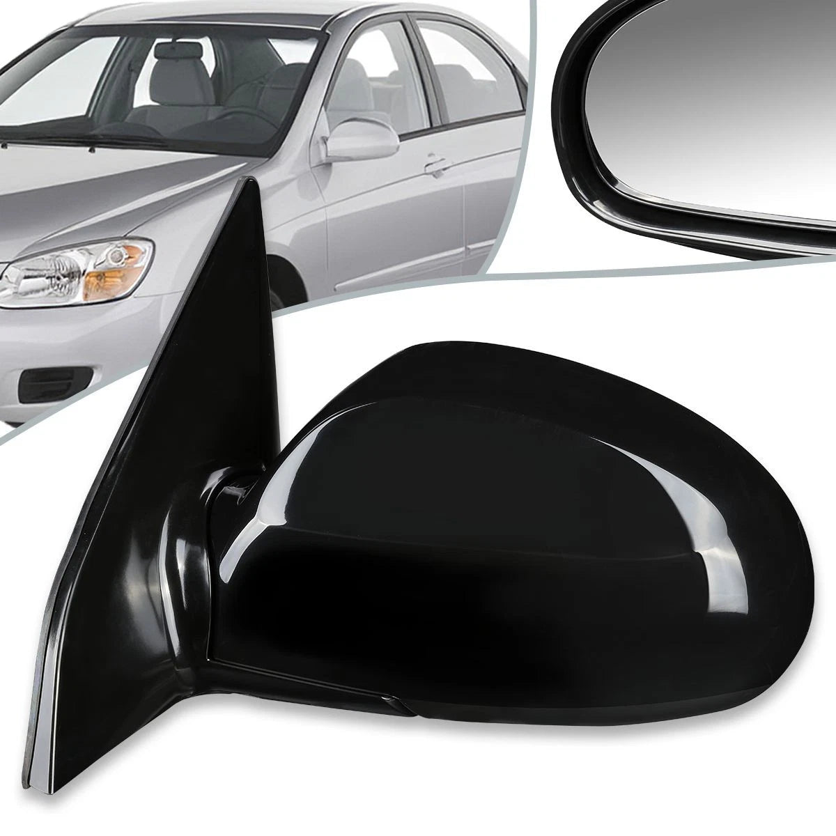OE Style Power Side View Door Mirror Left for Kia Spectra (2002–2004) KI1320110