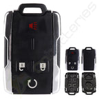Remote Key Fob Uncut Shell Case for Chevrolet Silverado GMC Sierra (2014–2019)