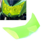 Headlight Guard Shield Green Lens Cover for Kawasaki Z750 Z750R Z1000 (2004-2019)
