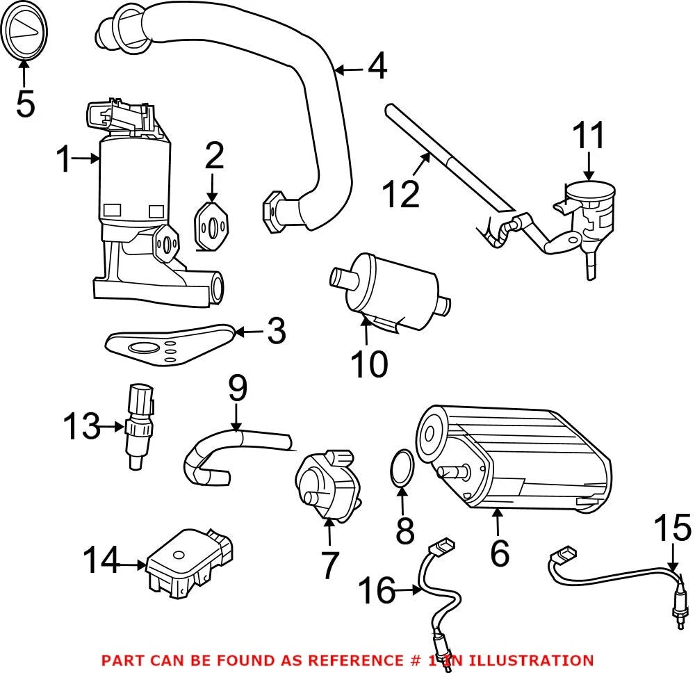 OEM EGR Valve for Dodge Dakota Durango (2000–2004)