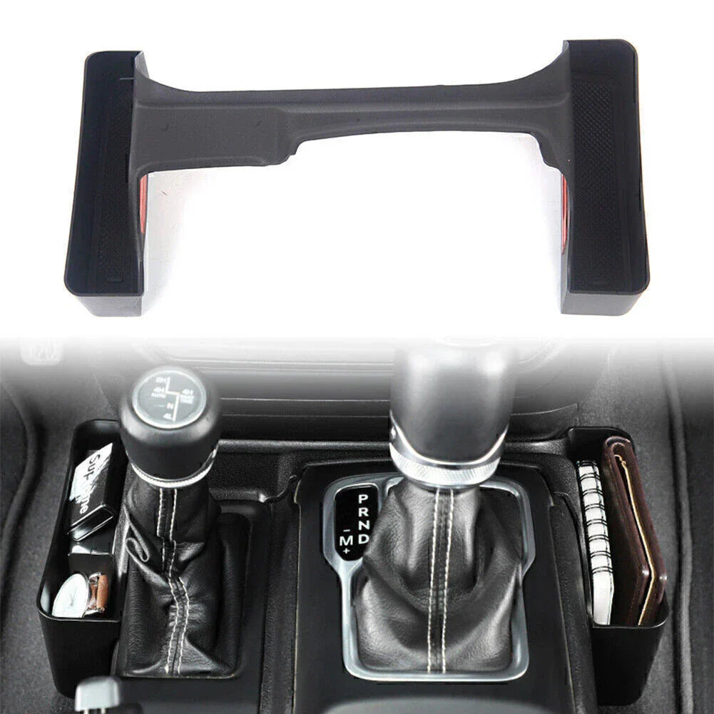 New ABS Black Gear Tray Shift Storage Box for Jeep Wrangler (2018-2021)