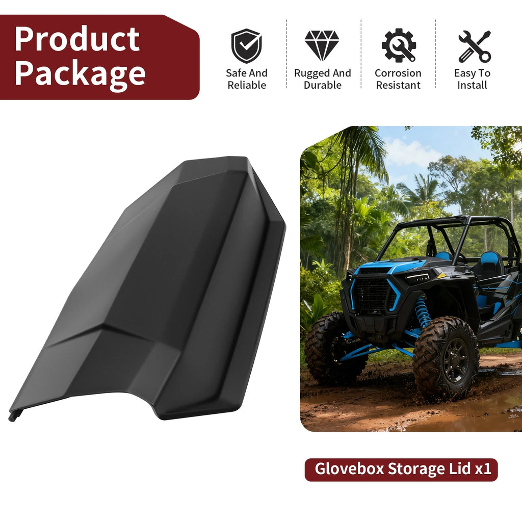 Glovebox Storage Lid for Polaris RZR S 900, Trail S 900 (2021–2023) 5455451-070