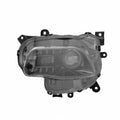 Replacement Driver Side Halogen Headlight Assembly w/Black Bezel