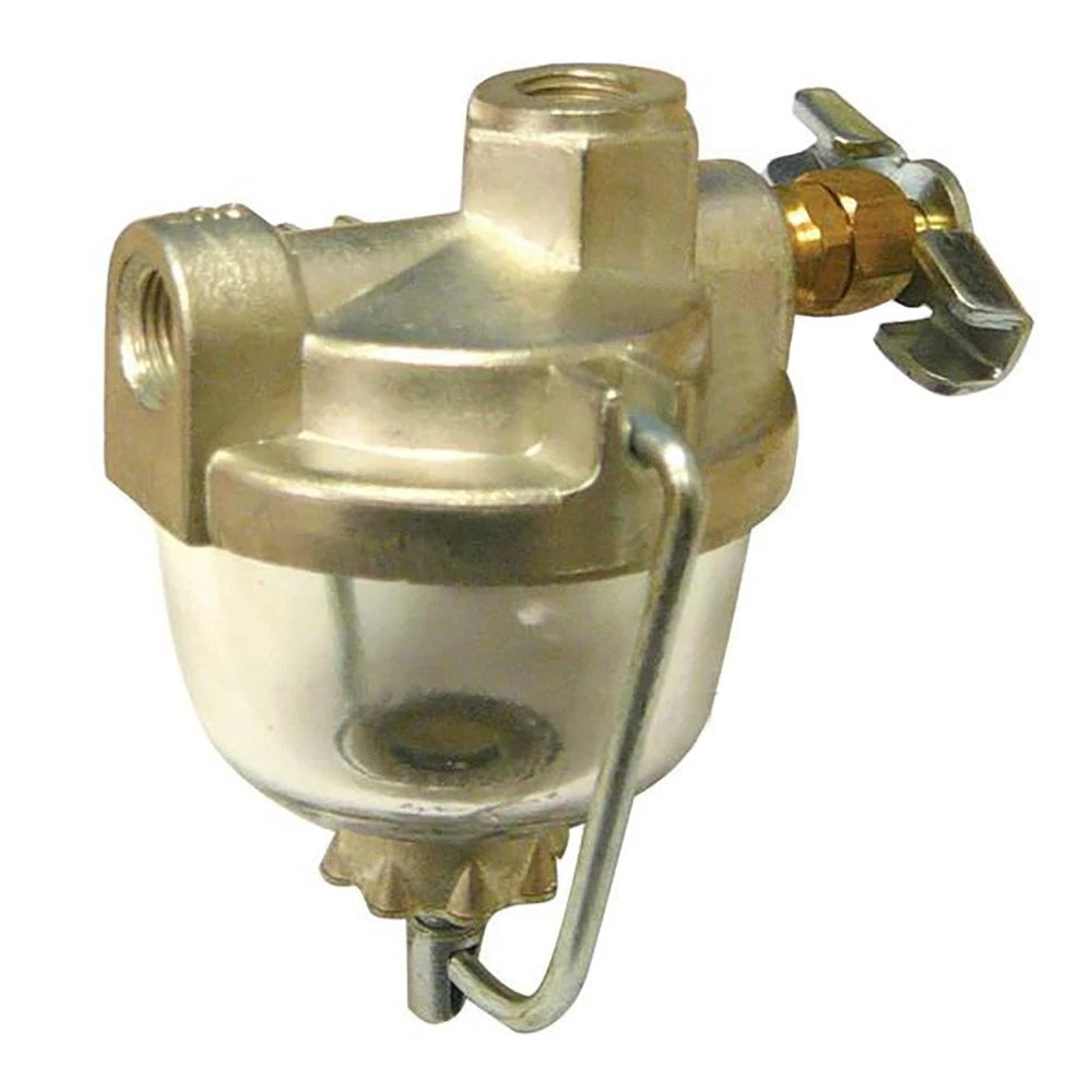 Gas Fuel Sediment Glass Bowl Assembly for Universal Compatibility