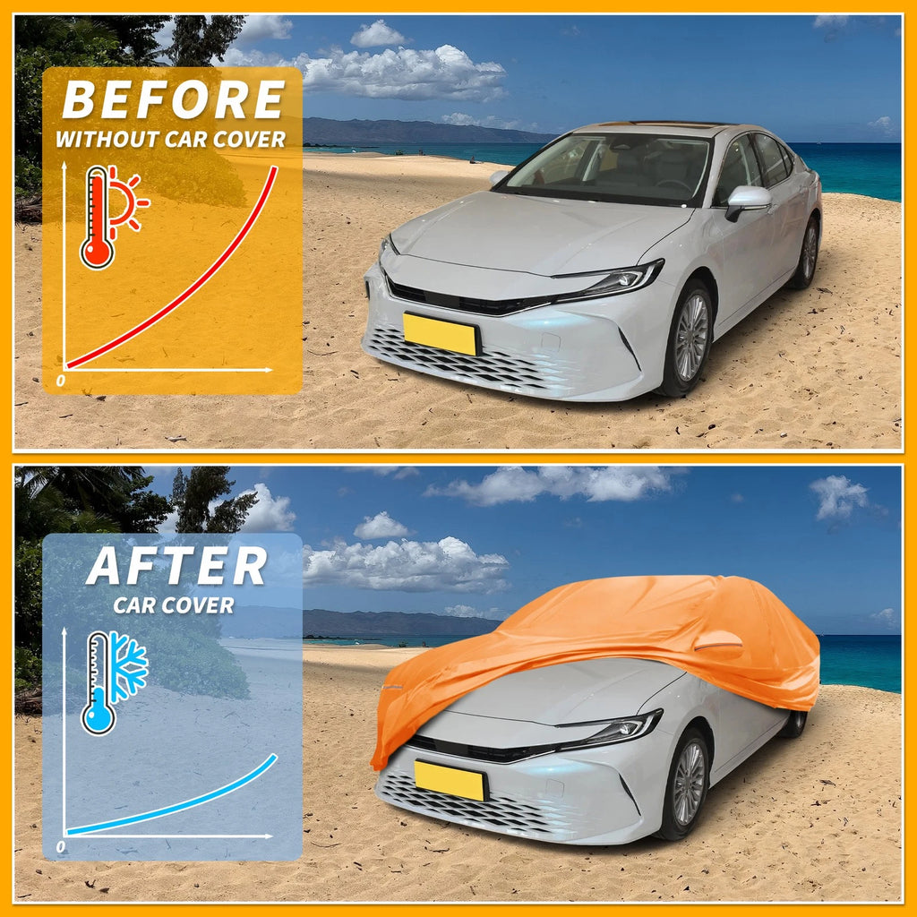 Waterproof All Weather Car Cover for Toyota Camry 