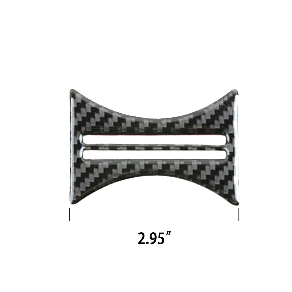 Genuine Carbon Fiber Water Cup Container Frame Trim for Benz CLA 180 (2015-2017)