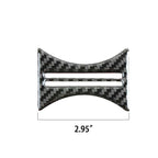Genuine Carbon Fiber Water Cup Container Frame Trim for Benz CLA 180 (2015-2017)