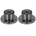 Pair Front Wheel Hub Bearing for Volvo S60 V60 XC60 513328 30736501 5 Bolt