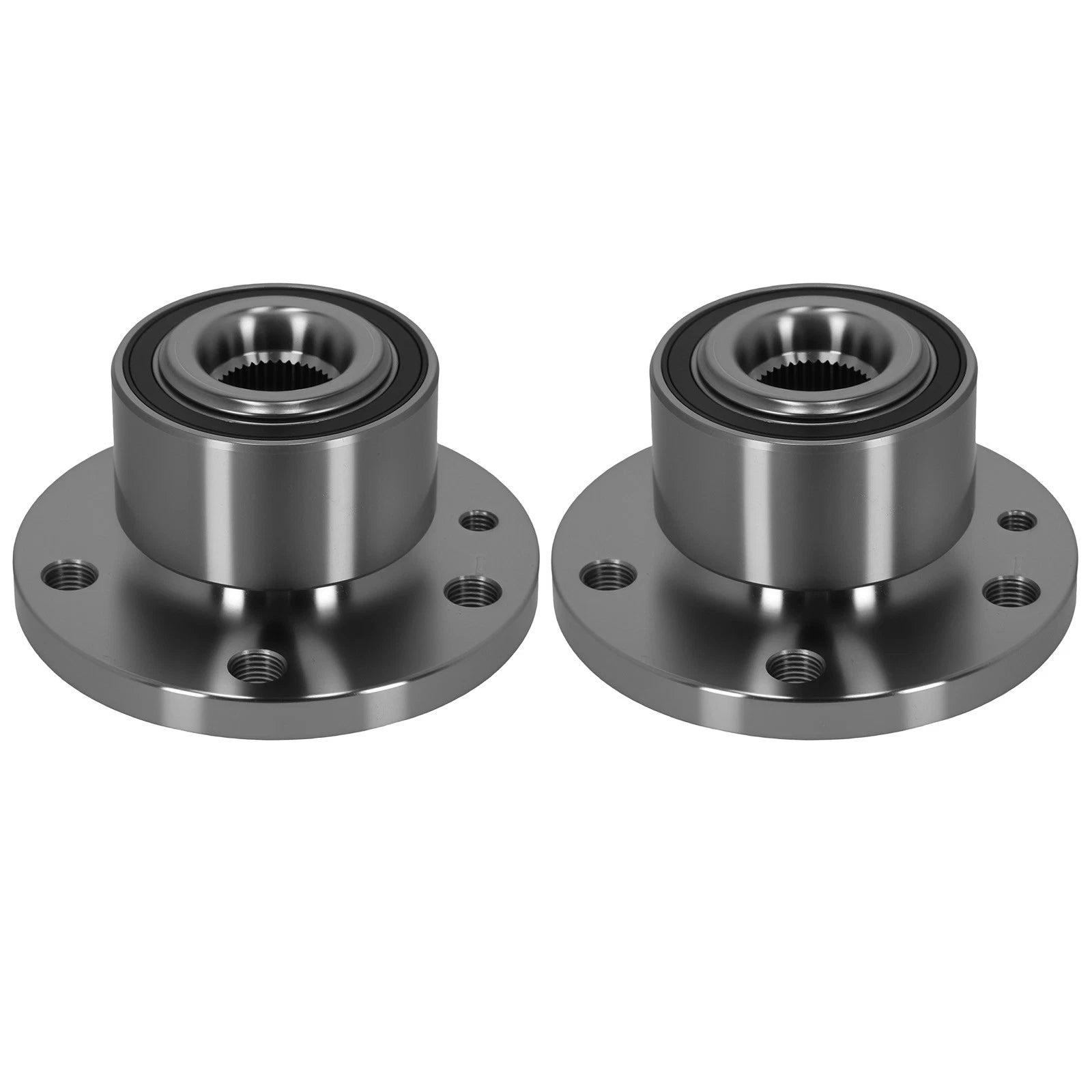 Pair Front Wheel Hub Bearing for Volvo S60 V60 XC60 513328 30736501 5 Bolt
