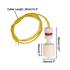 Water Level Sensor Float Switch Set of 2 for Various Tank Applications