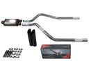 Dual Exhaust Muffler for Chevy Blazer (1992–1994) 2.5" Stainless Black Tip