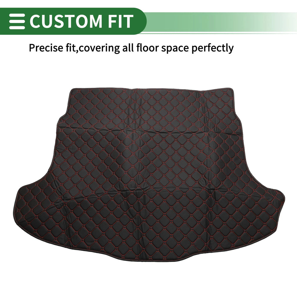 Flat Face Cargo Liner Rear Trunk Mat for Honda CR-V (2012–2016) Black XPE