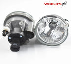 Set of 2 Fog Lights for Toyota Highlander (2004–2007) Clear Bumper