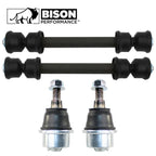 4pc Front Sway Bar Link & Lower Ball Joint Kit for Chevy GMC