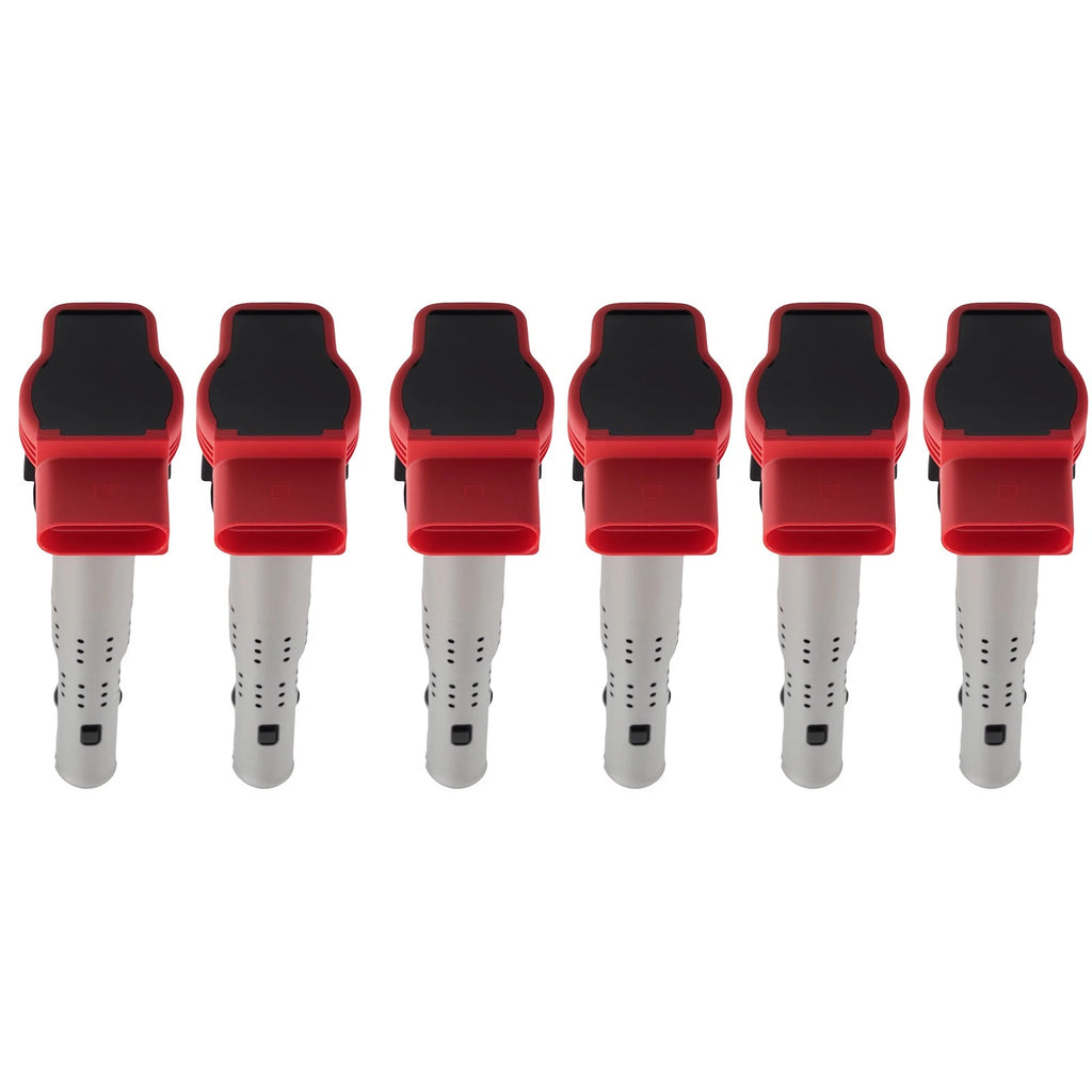 6X Ignition Coils for Audi A4 Quattro (2005–2009) V6 3.2L UF529 UF-529 06E905115