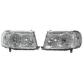LH+RH Headlights Pair for Toyota Landcruiser 100 Series 2005-On Left Right L+R