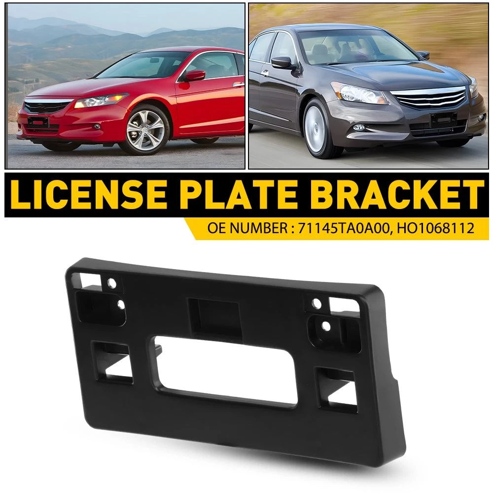 Front License Plate Mounting Bracket for Honda Accord (2008–2012)