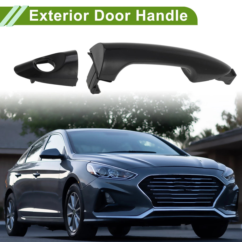 Exterior Door Handle for Hyundai Accent (2012–2017) No. 826511R050 Black Front Left