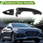 Exterior Door Handle for Hyundai Accent (2012–2017) No. 826511R050 Black Front Left