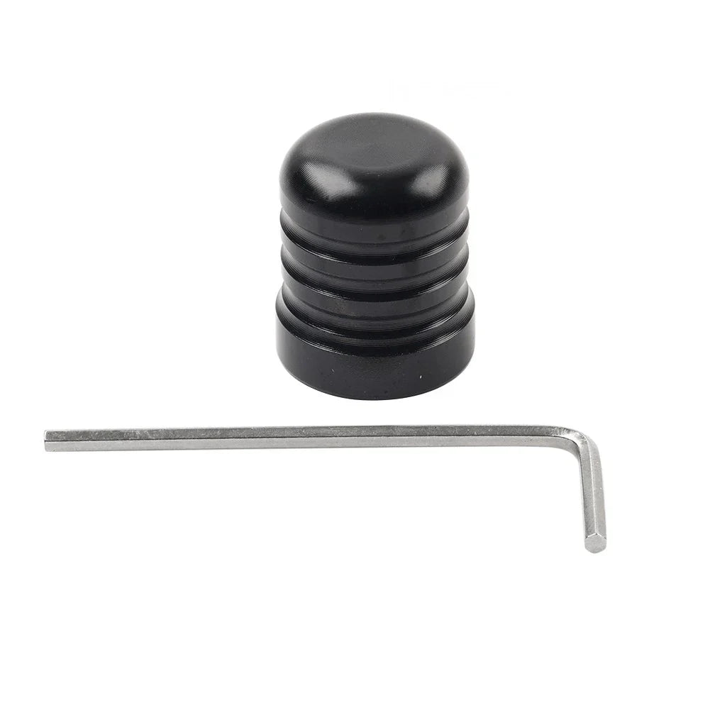 Black Heel Shifter Lever Eliminator Cap for Harley Touring Road King (1980-2023)