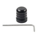 Black Heel Shifter Lever Eliminator Cap for Harley Touring Road King (1980-2023)