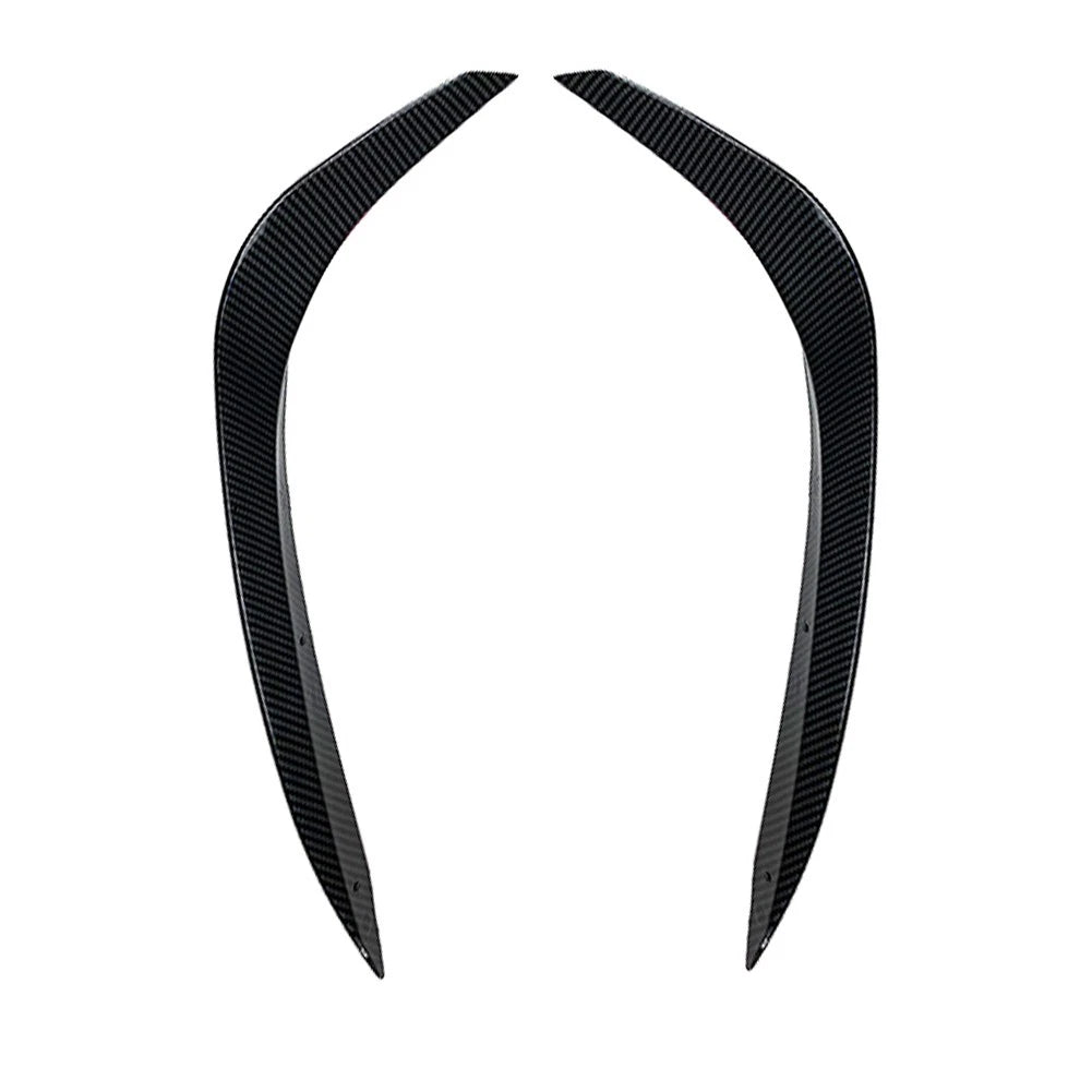 2X Front Bumper Under Lip Splitter Spoiler for Mercedes Benz C-Class W206