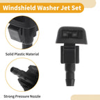 Windshield Washer Nozzle Kit 2X for Mazda 6 (2014–2017) No.KD4567510