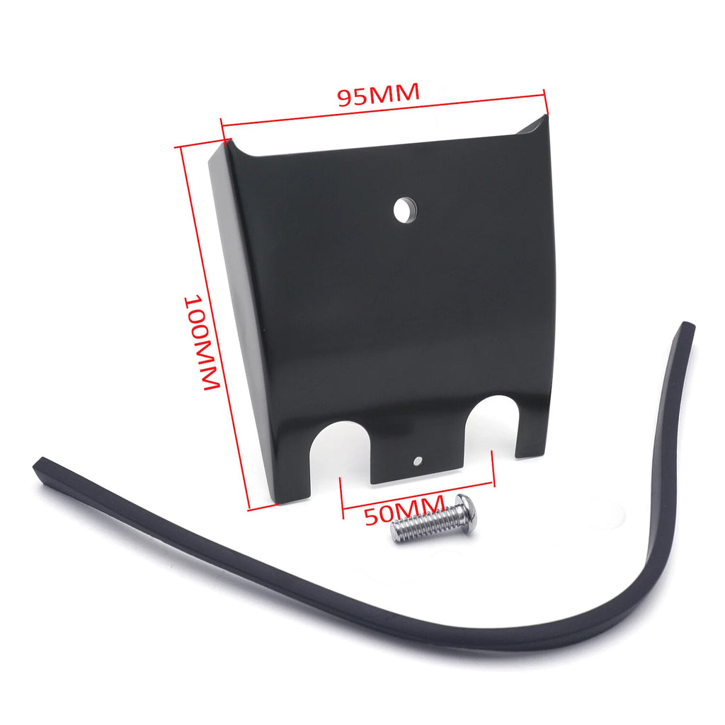 Black Dash Panel Extension for Harley Touring FLHT FLTR (1998–2007)