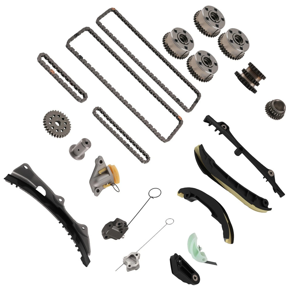 Timing Chain Kit & Camshaft Phaser for Maserati Quattroporte S Ghibli S Q4 (2014–2020)