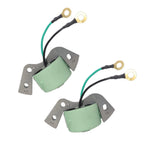 2PCS Coil for OMC Johnson Evinrude Outboard (582995, 584477, 580416)