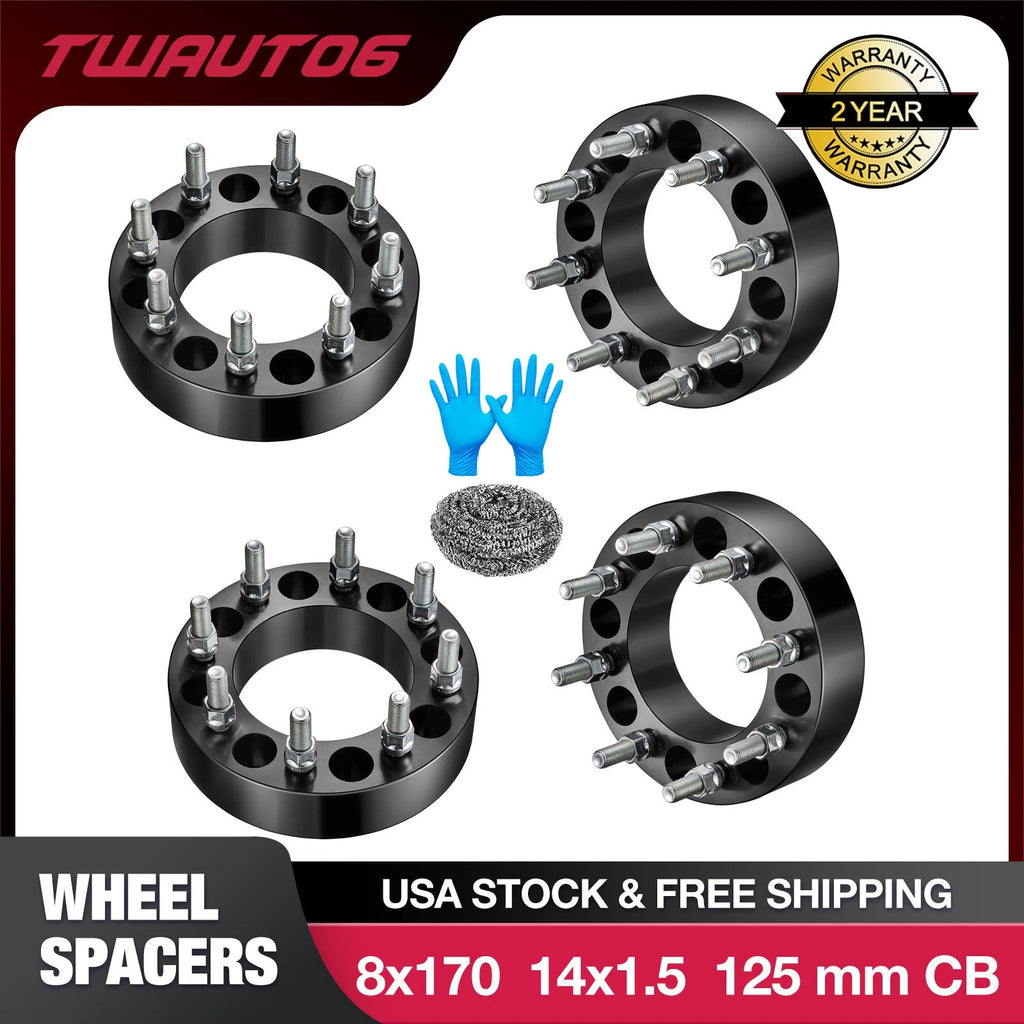 2-Inch Wheel Spacers for Ford F-250 F-350 Super Duty (2003–2025)