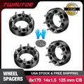 2-Inch Wheel Spacers for Ford F-250 F-350 Super Duty (2003–2025)