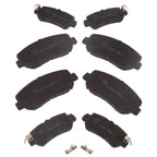 Set of 8 Ceramic Disc Brake Pads for Mazda CX-5 (2016–2022)