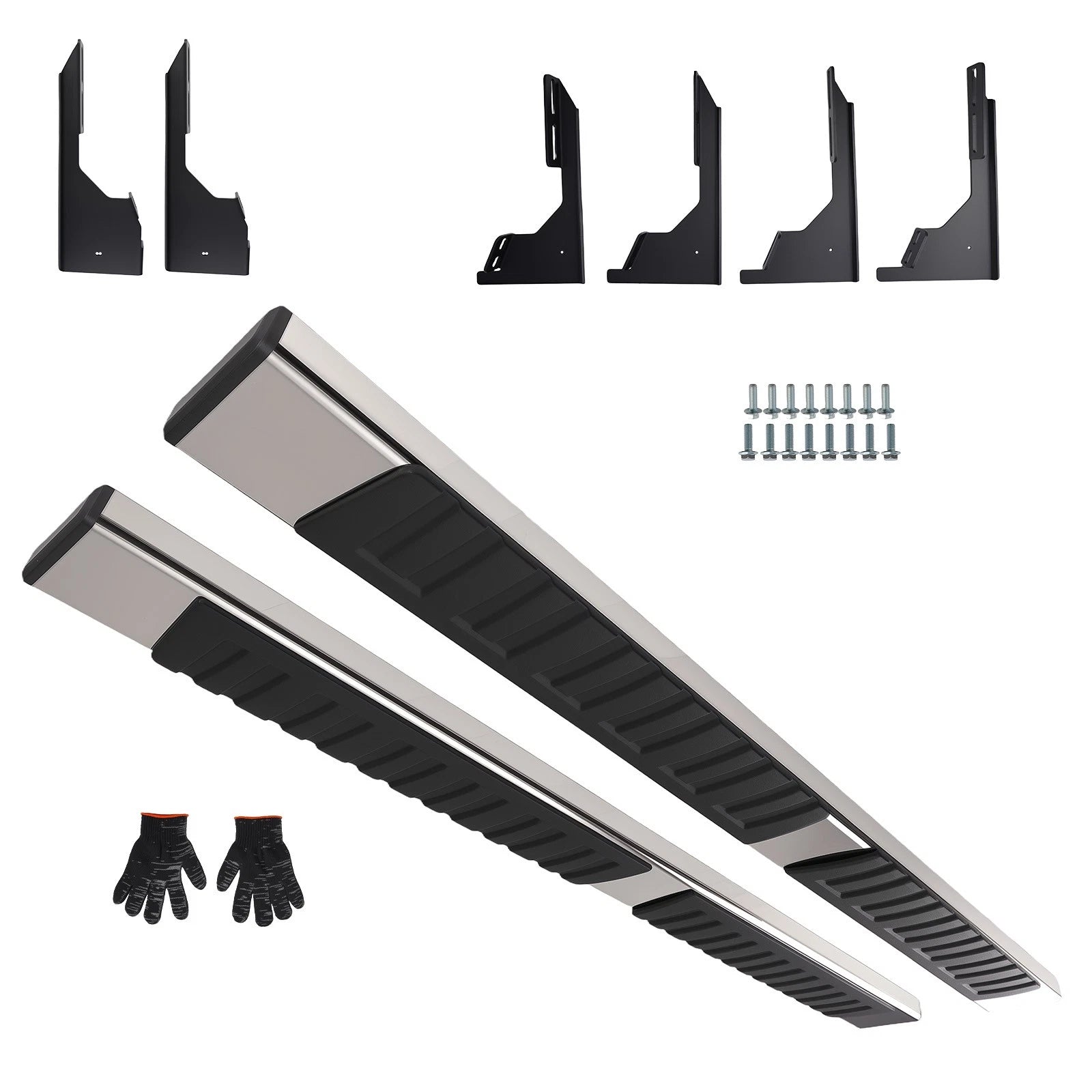 Nerf Bar Side Step for Toyota Tacoma Access Cab (2005–2023) 6 Inch Stainless